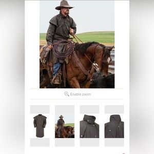 Australian Outback Collection riding coat.  Size large. Excellent condition